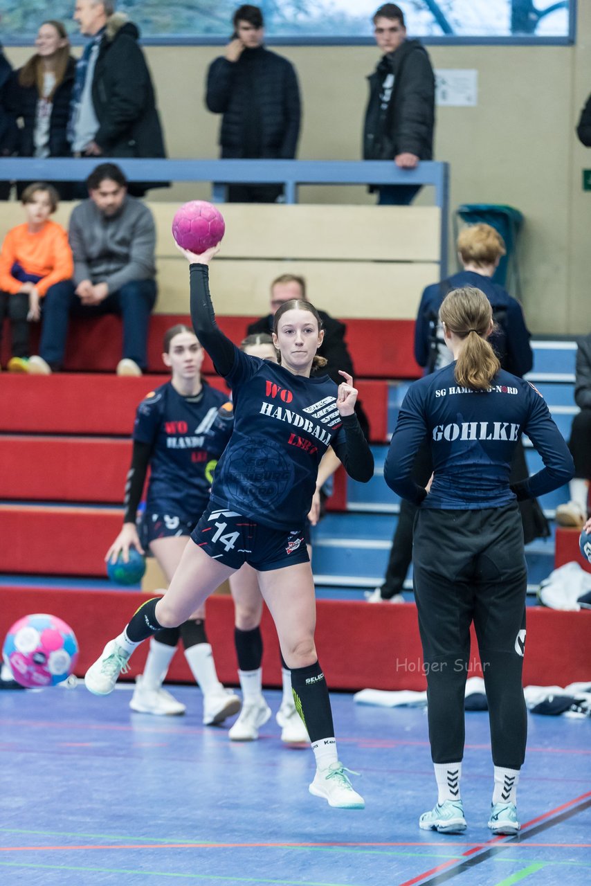 Bild 46 - B-Juniorinnen SG HH Nord - SV Henstedt Ulzburg : Ergebnis: 23:22